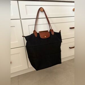 Longchamp expendable Le Pliage Tote Bag  black